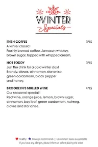 Brooklyn Central menu 1