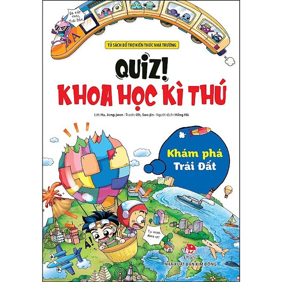 Sách - Quiz! Khoa Học Kì Thú: Khám Phá Trái Đất