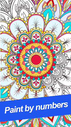 Coloring: Color by Number & Coloring Bookのおすすめ画像1