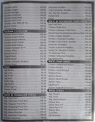 Hotel Vanraj menu 4