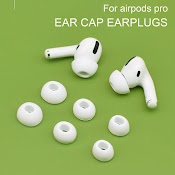 1 Cặp Nút Bịt Tai Nghe Bằng Silicone Mềm Chống Bụi Chống Trượt Thoải Mái Cho Airpods Pro