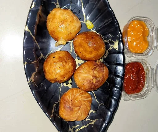 Cheese Corn Fried Momos [5 Pieces]