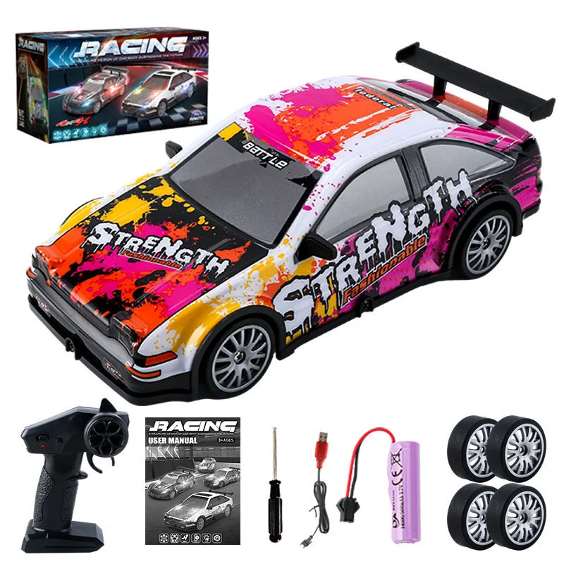 Voiture de course électrique GTR 4x4 rechargeable, vivez des courses palpitantes et offrez un jouet tout-terrain pour enfants plein d'excitation.