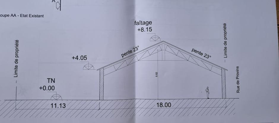 Vente locaux professionnels  200 m² à Bombon (77720), 198 000 €