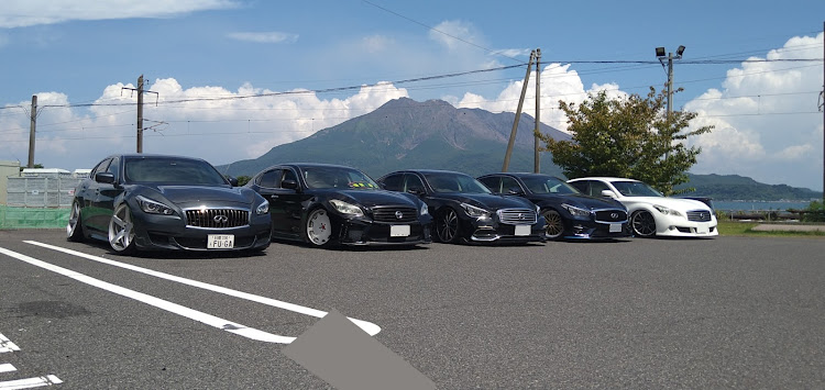 フーガの鹿児島・梅雨明け宣言が今日でした・奇跡のコラボに関するカスタム事例の投稿画像4枚目