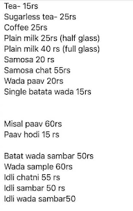 Sarkar Food's menu 1