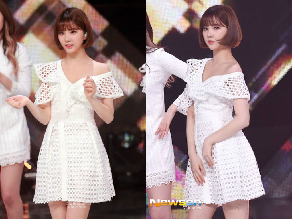 G Friend Eunha Suffers Wardrobe Malfunction — Koreaboo