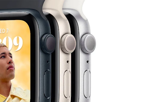 Đồng hồ thông minh Apple Watch SE 2022 GPS, 44mm - Midnight
