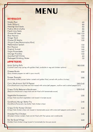 Deli Belly menu 1