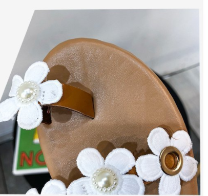 Title 10, Plus Size Womens Flower Flat-Bottomed Beach Ro...