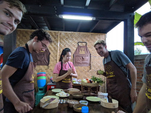 cooking food