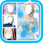 Ice Frozen Queen Montage Maker Apk