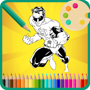 Download Coloring Pages Book For Super Hero Squad Game For PC Windows and Mac