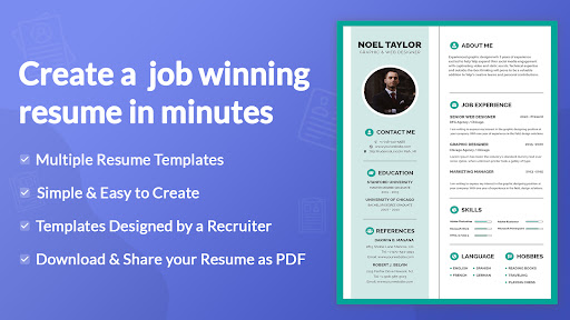 Screenshot Resume Builder: CV Maker