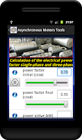 Asynchronous Motors Tools demo Screenshot