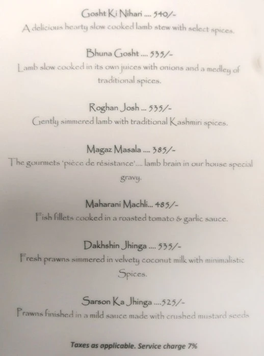 Pritam Da Dhaba menu 