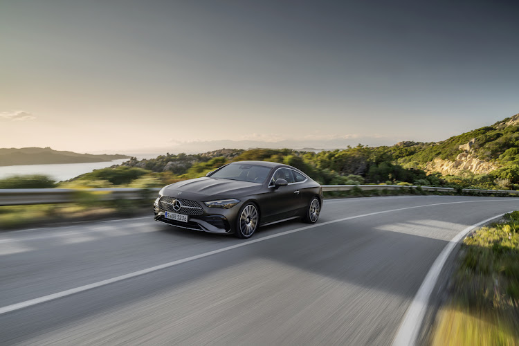 Mercedes-Benz’s new CLE Coupé is available in four- and six-cylinder engines. Pictures: SUPPLIED