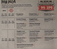 Pizza Hut menu 1