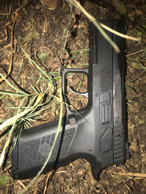 A firearm recovered after a robbery in Port Elizabeth last month. File picture.