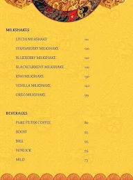 Ganesh Sandwich Hub menu 1