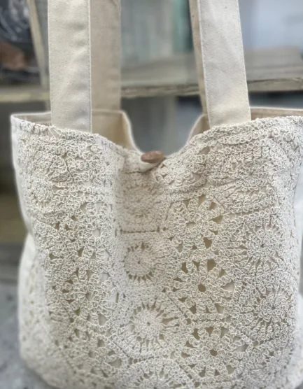 Nova Ženska Letnja Jakard Krst Crossbody Torba sa Dugmićima, Praktična i Elegantna, Savršena za Svakodnevnu Upotrebu i Letnje Dane.