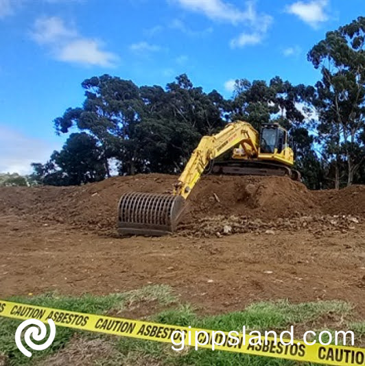 Critical asbestos abatement works underway under close supervision by hygienist professionals