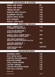 The Big Mug menu 1