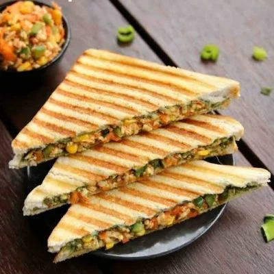 Paneer Grilled Cheese Sandwich