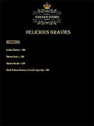 Nawab's Cuisine menu 7