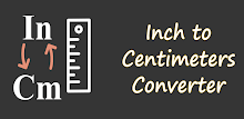 in to cm converter - inches to centimeters APK