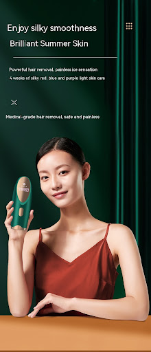 Title 1, Red Blue Light Hair Removal Device Household Po...