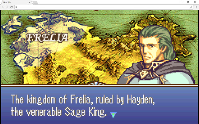 Fire Emblem The Sacred Stones New Tab