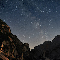 Via Lattea al lago di Braies di 