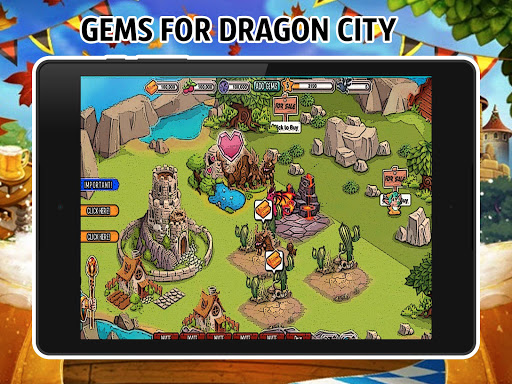 Cheats For Dragon City : Gems Joke & Prank App