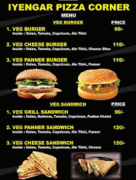 Bangalore Iyengars Pizza Corner menu 4