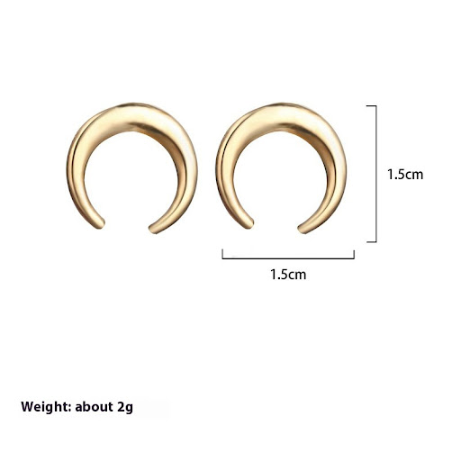 Title 5, European and American Fashion Minimalist Moon A...