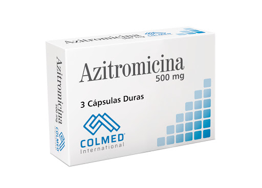 Azitromicina 500 mg Caja x 3 Cápsulas