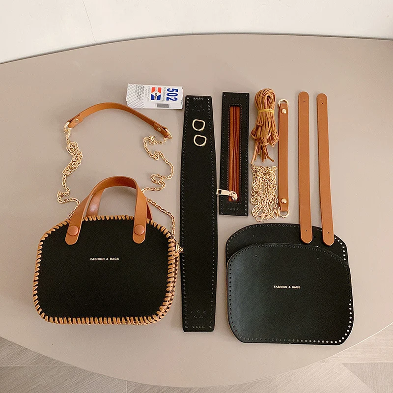 Title 10, Kit DIY de Material para Bolsa Diagonal de Corr...