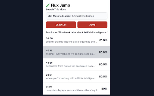 Flux Jump