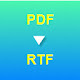 PDF to RTF Converter