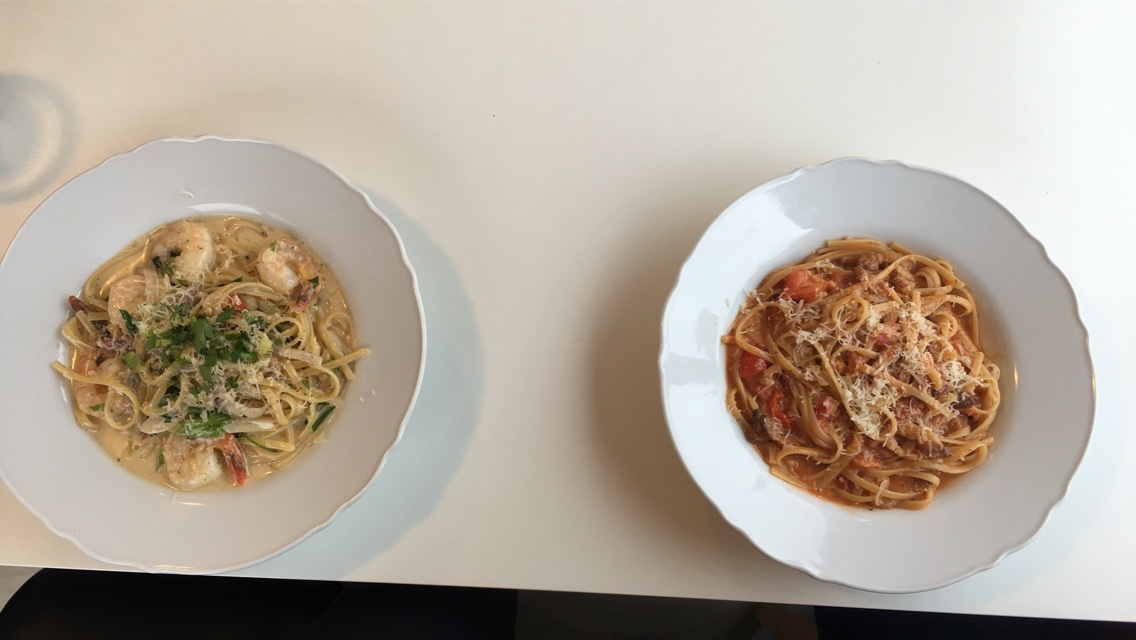 Gluten-Free Pasta at Tipico pasta restaurant