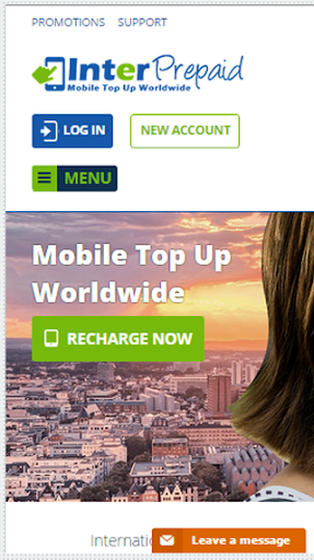 Interprepaid Top Up Worldwide