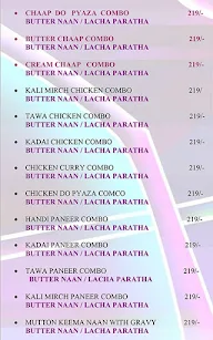 Sanjog Da Sanjha Chullaha menu 1