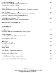 Skinners Restaurant - Lemon Tree Hotel menu 4