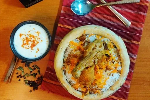 Chicken Lucknowi Biryani - Single Portion