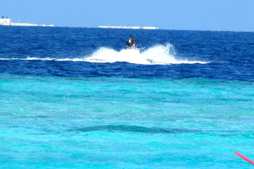 Jet Skiing in The Maldives 2014