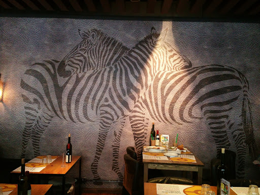 Huging Zebra