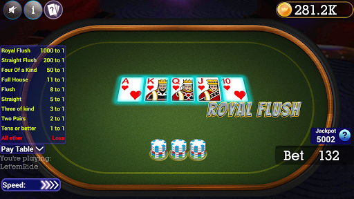 Screenshot Let It Ride Poker