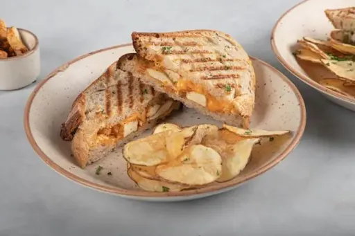 Peri Peri Grilled Cottage Cheese Sandwich