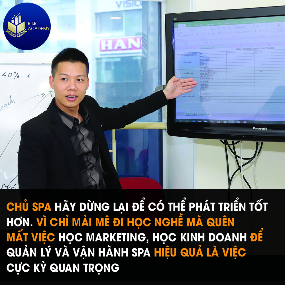 Khóa học lập kế hoạch Marketing spa 